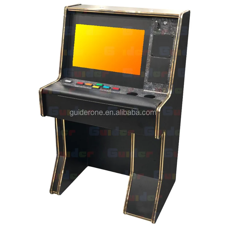 2024 New Design Custom Coin Pusher Standup Arcade Machine Gold Touch Game Board