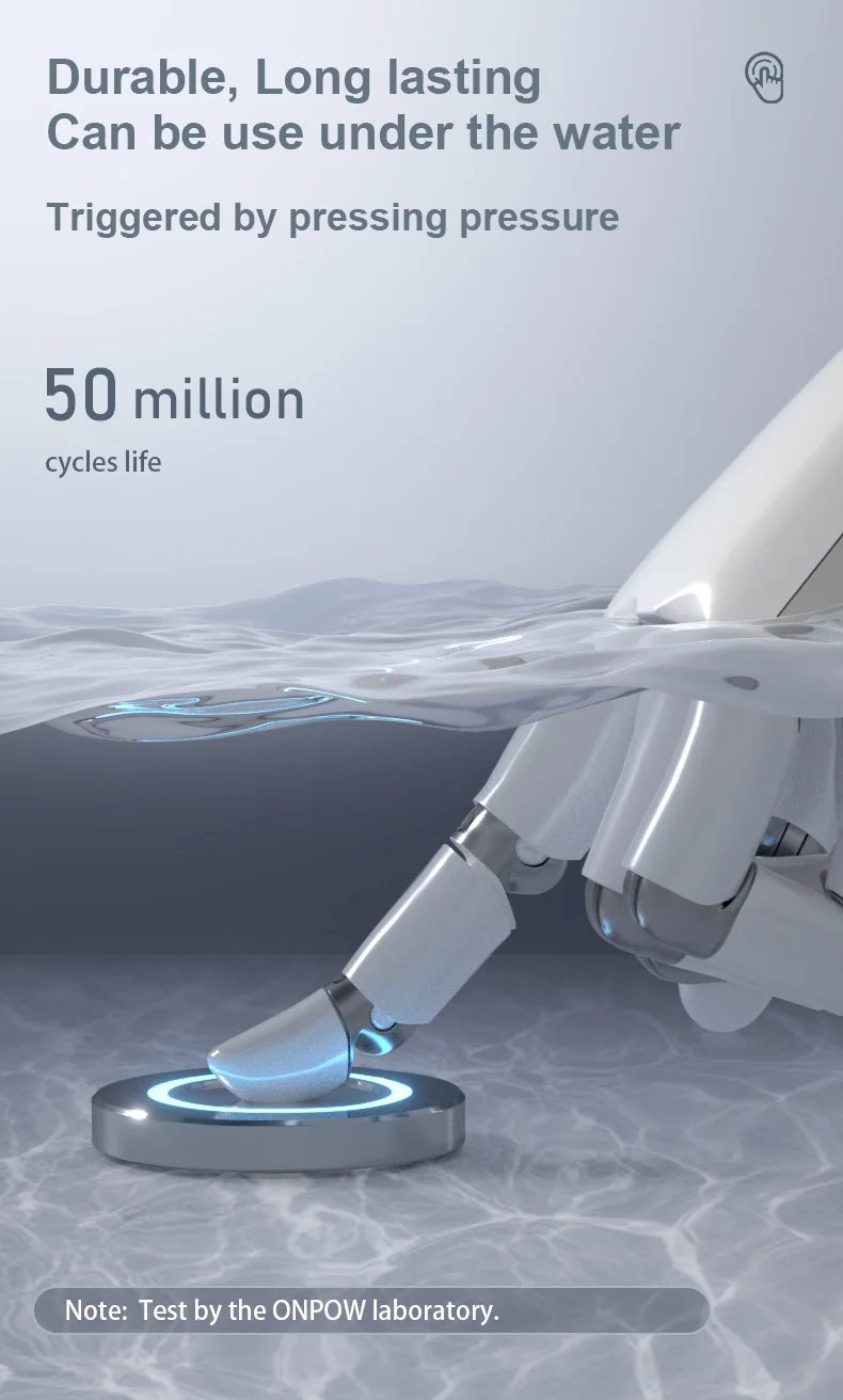 ONPOW Metal IP68 IP69K 19mm momentary waterproof wide ring  metal piezo switch piezoelectric switches