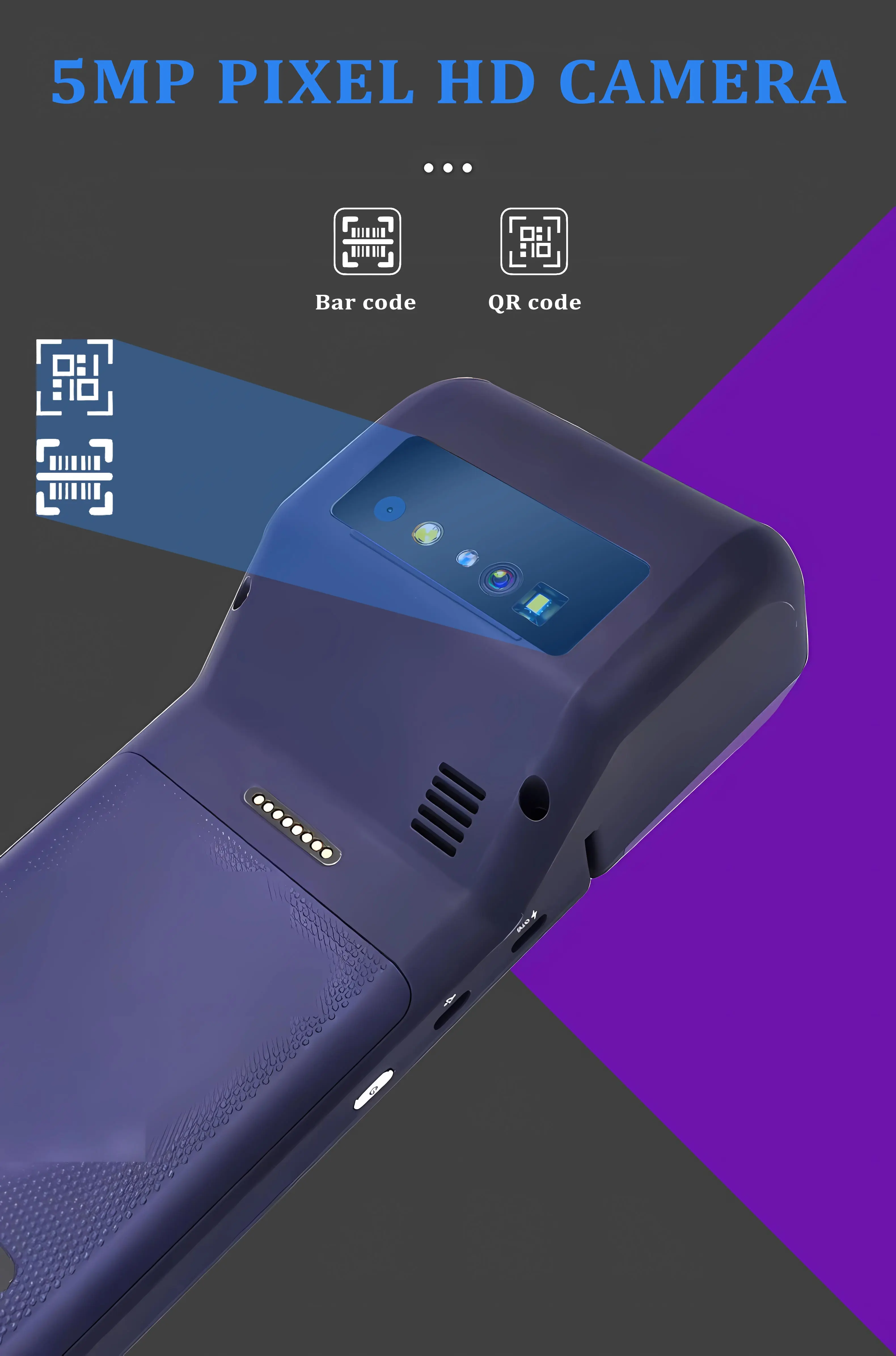 HF охранный сенсорный экран POS-машина Android OS Free SDK