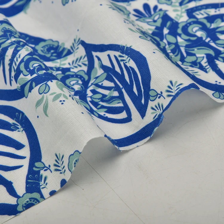 Изготовленный На Заказ Печатный дизайн дышащий Тенсел Матрас ткань