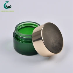 50ml cosmetic glass containers body butter cream jars for packaging