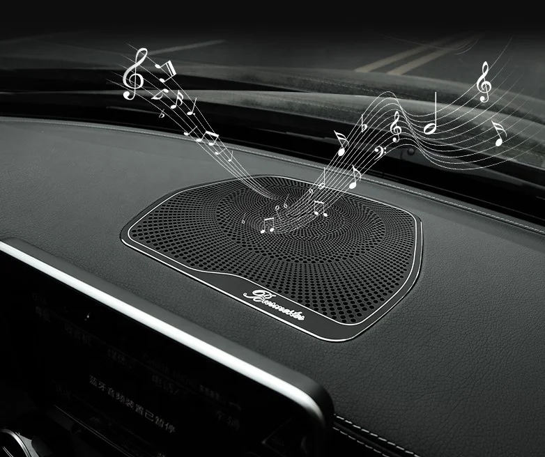 Custom Car Speaker Cover Etching Stainless Steel Speaker Grill Cover