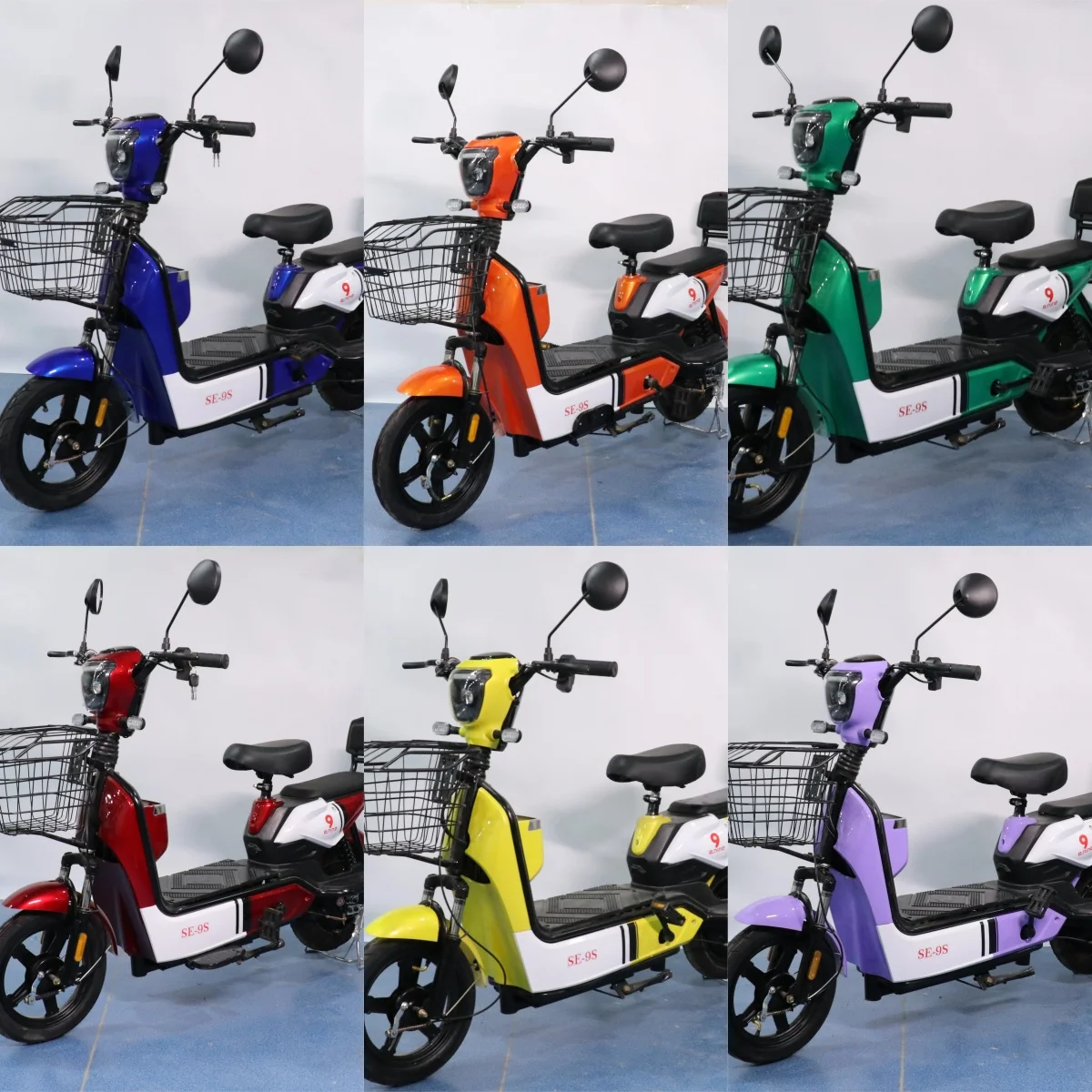 New design Factory direct 800w electric motorcycle scooter 2 seat electric moped disc brake electric scooter for adult