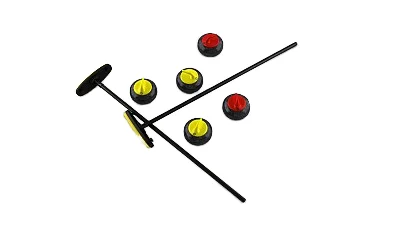 Best Selling Composite Carbon Fiber Stick Handle Tapper Design for Curling Broom Handle