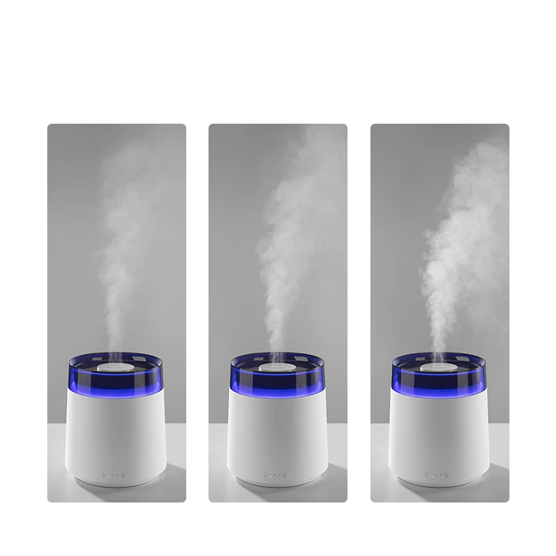 Indoor Portable Low Noise Fine Humidifier Essential Oil Aroma Diffuser 3L Large Capacity Touch Control Bigger Output Humidifier