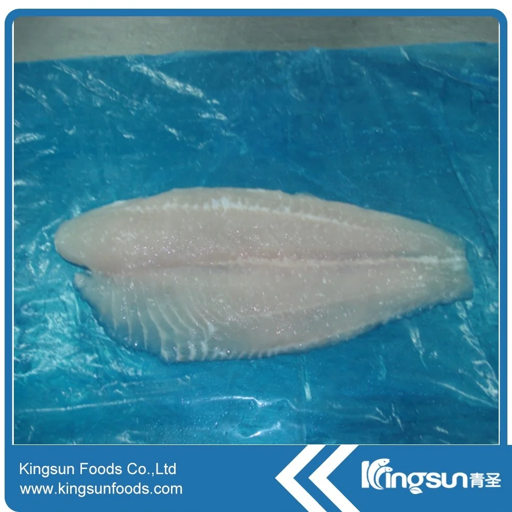 Frozen pangasius fillets with high quality