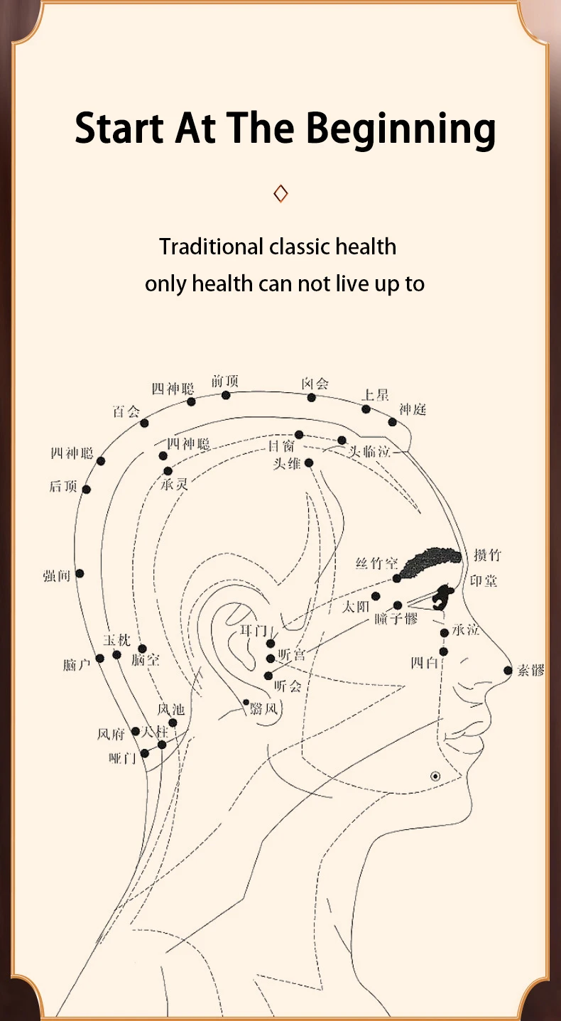 INS Hot Sale Sandalwood Head Meridian Massage Comb Resin Pressure Relief Hair Combs Massage Comb