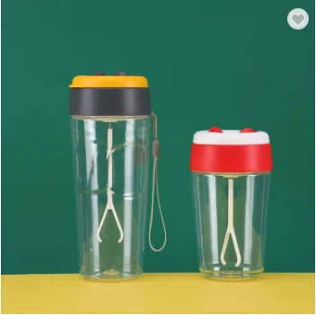 Wholesale Feature Mugs Cooling Dual Purpose Electric Mixer Plastic Bottle Shaker With Motor