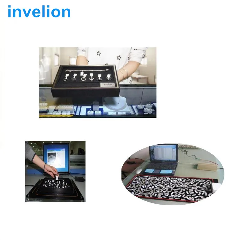 Invelion 10-100cm near field desktop uhf rfid reader writer USB keyboard output for self-service check out counter inventory