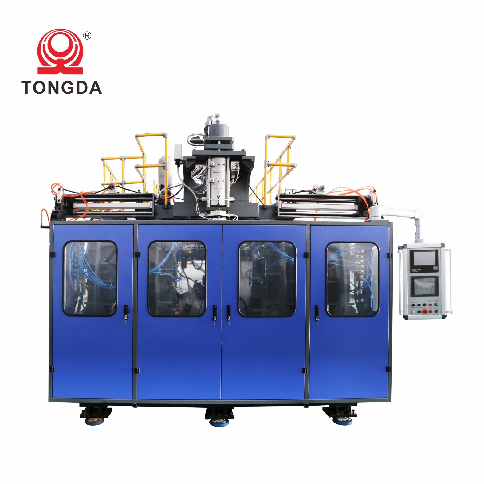TONGDA HT30L двойной станции полностью автоматическая машина штранг-прессования пластика 20l выдувные формовочные машины