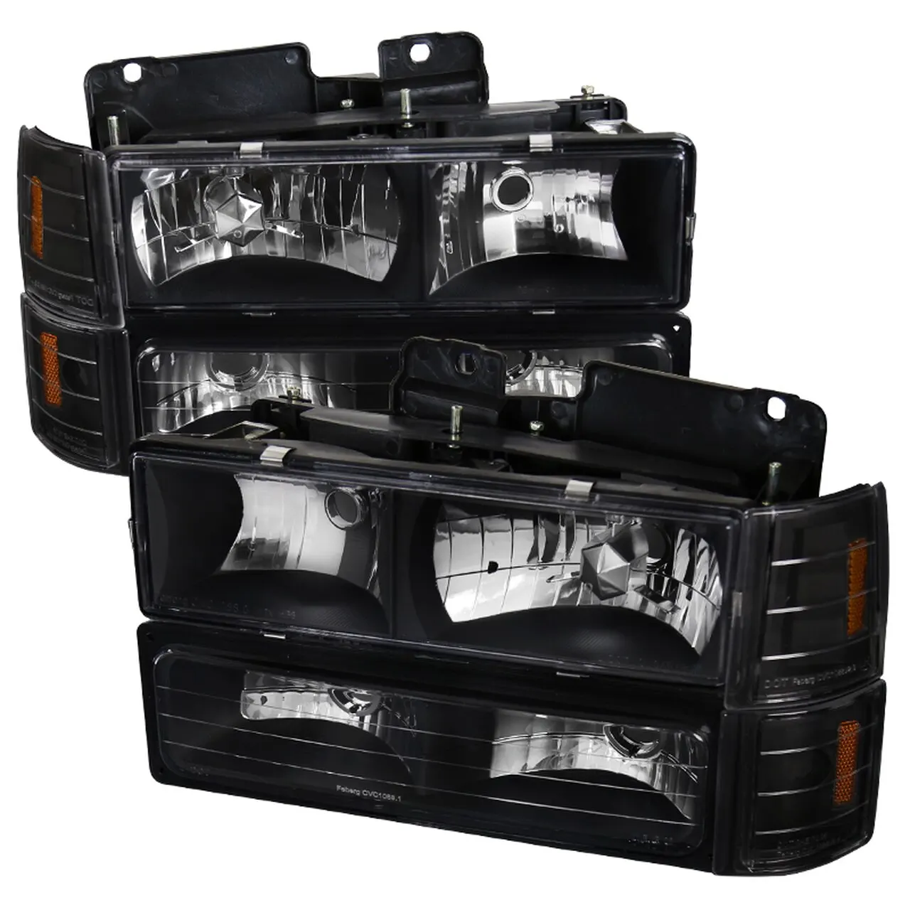 Apply To car Headlight For 1994-1998 GMC C10/Sierra/Suburban/Yukon HEADLAMPHEADLAMP+BUMPER LAMP +PARK/SIGNAL LAMP