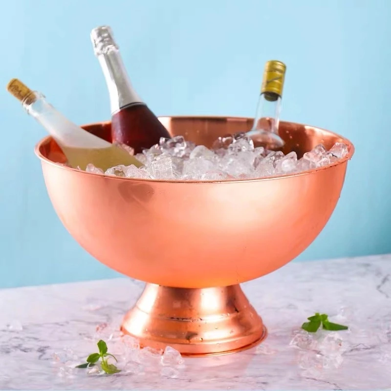 Bar Tools Stainless Steel Ice Bucket Red Wine Bucket Champagne Bowl Ice Pail Ice Container