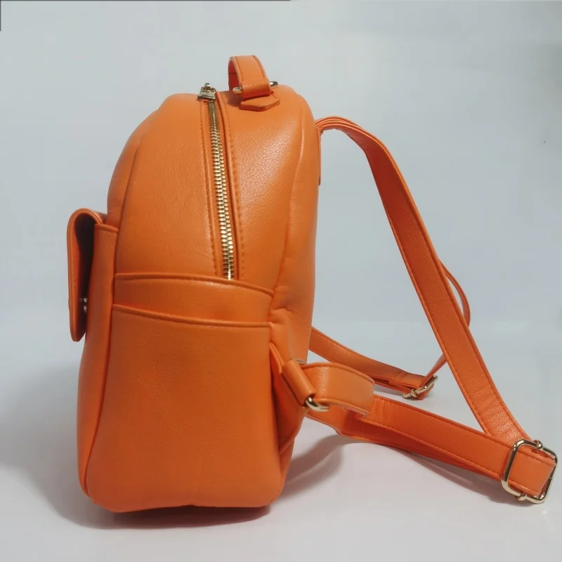 New Luxury Daily Business Travel Student School Backpack Custom High Quality Soft Leather Fashion Backpack Bag for Women