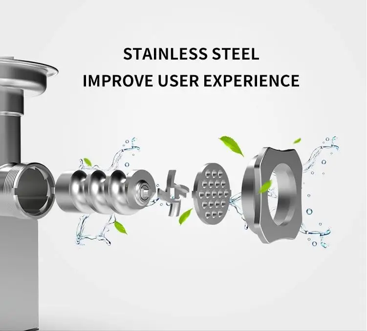 Электронная мясорубка, конкурентоспособная цена, высокое качество, коммерческая электрическая мясорубка, слайсер