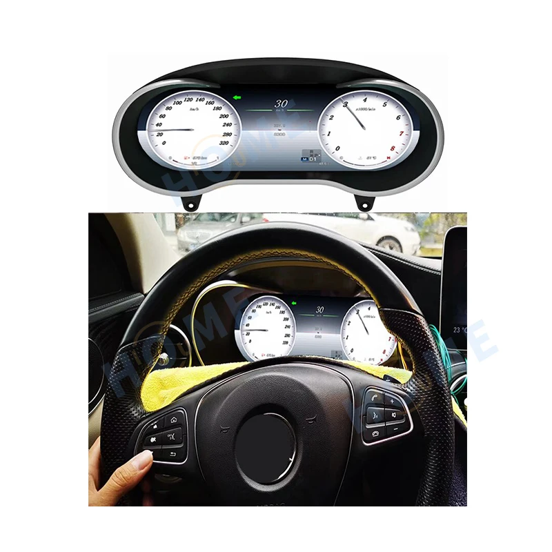 Wholesale price new LCD dashboard 11-inch speedometer instrument cockpit is suitable for Mercedes-Benz C-Class W205 2015-2018
