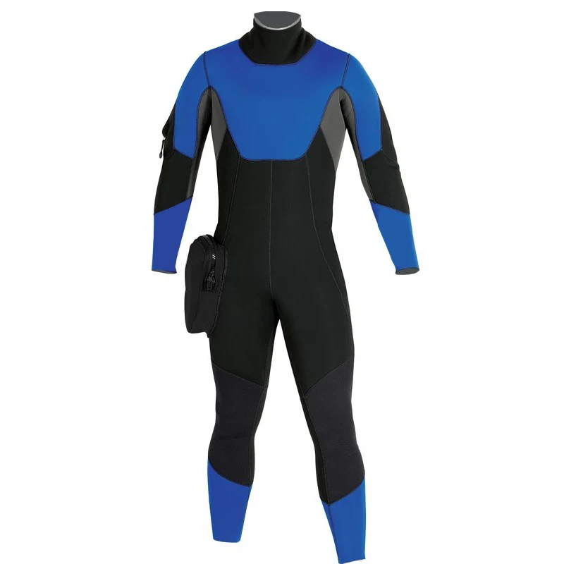 Scuba diving warmest Neoprene semi-drysuit