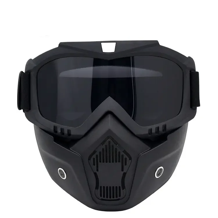 Combat Training Protection Goggles Motorcycle Detachable Skeleton Full Face Mask Tactical Glasses Skull Masks for Helmet