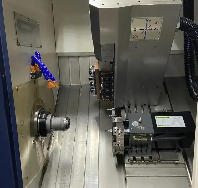 Metal Automatic Hydraulic Power Lathe Price TCK56 Machine Tool Horizontal Slant Bed CNC Turning Lathe Machine