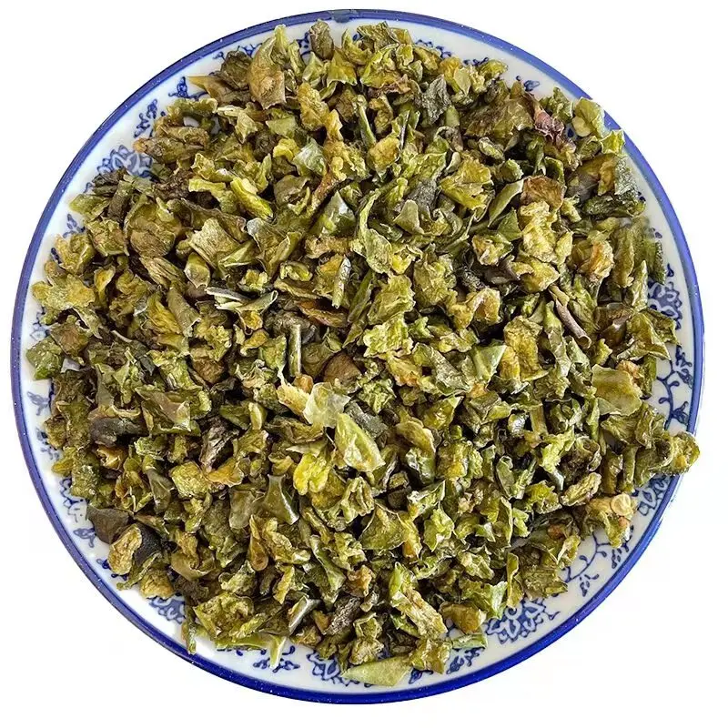 Лидер продаж, сухая овощная Паприка с паровой обработкой, обезвоженный зеленый перец, 9x9 мм, зеленые кубики