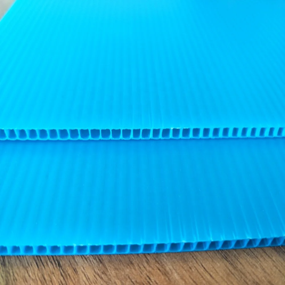 High technology plastic hollow sheet /PP corrugated plastic alveolar sheet /PP corrugated twin plastic sheet