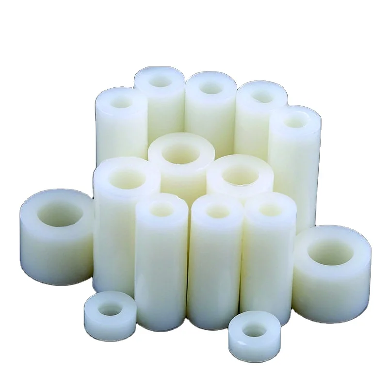 White Nylon round Washer & Standoff PCB Spacer Fastener
