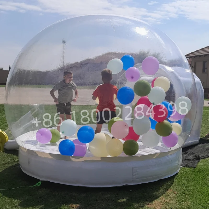 Hot Sale Kids Adult Outdoor Custom Transparent Inflatable Clear Bubble Tent Commercial Bubble House