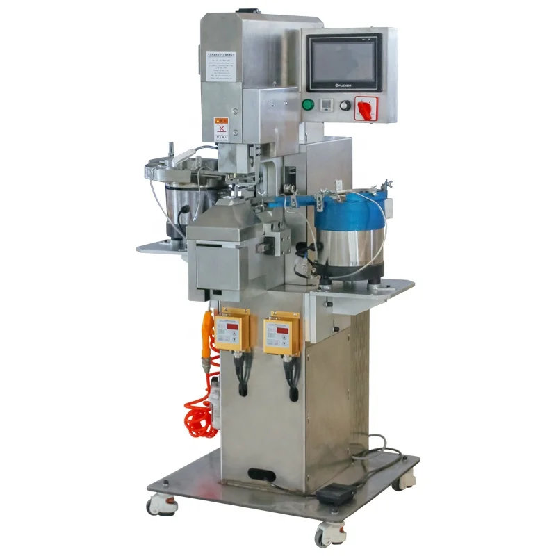 fully automatic snap fastening machine snap fastener attaching machine