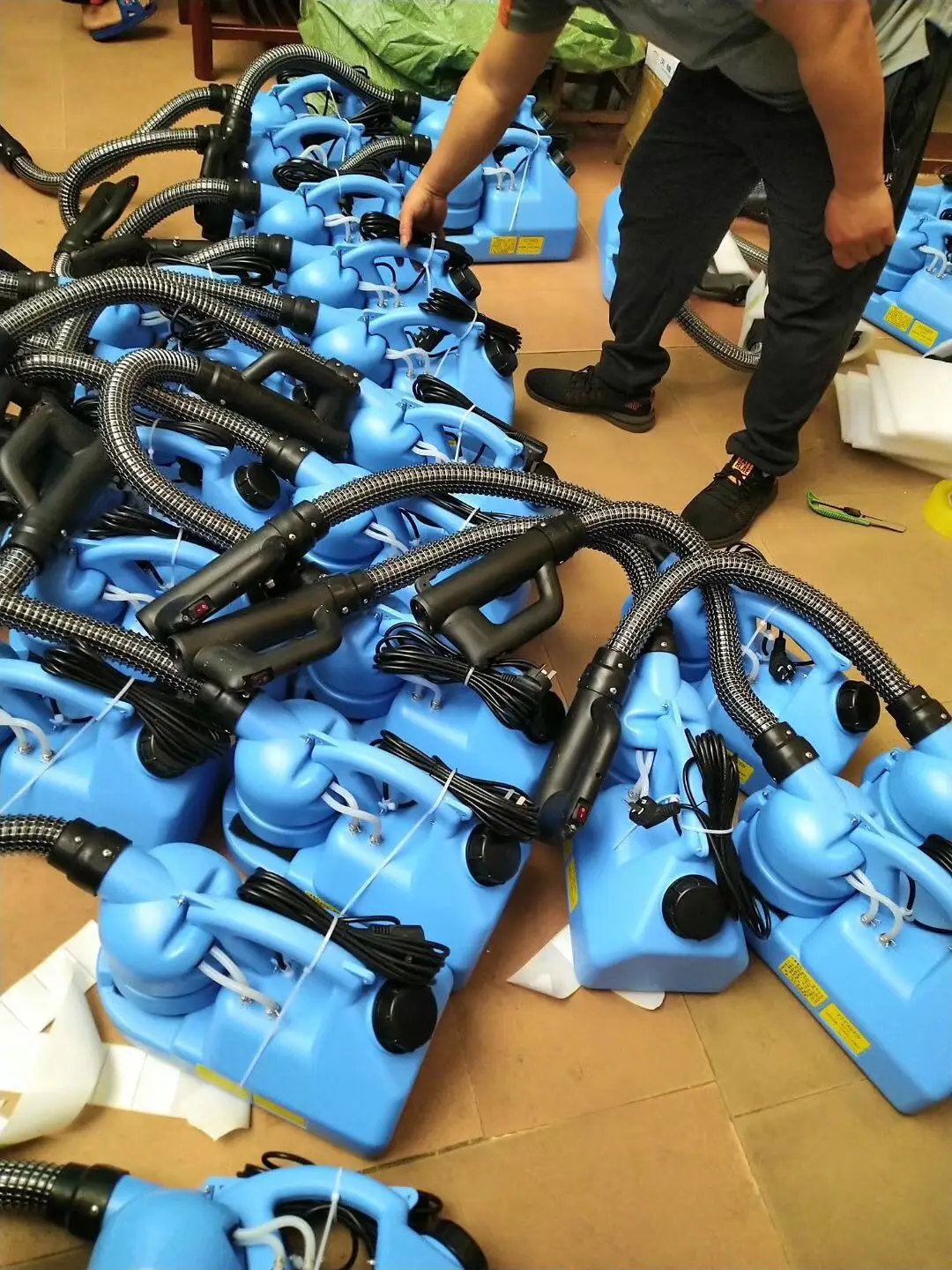 Электрический генератор холодного тумана ULV, умный портативный дезинфекционный распылитель ультра низкой емкости, убийца комаров