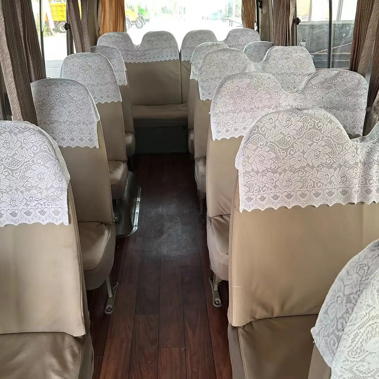 Six Cylinder Engine Parts 30 Seater Toyota Coster Bus Used For Sale
