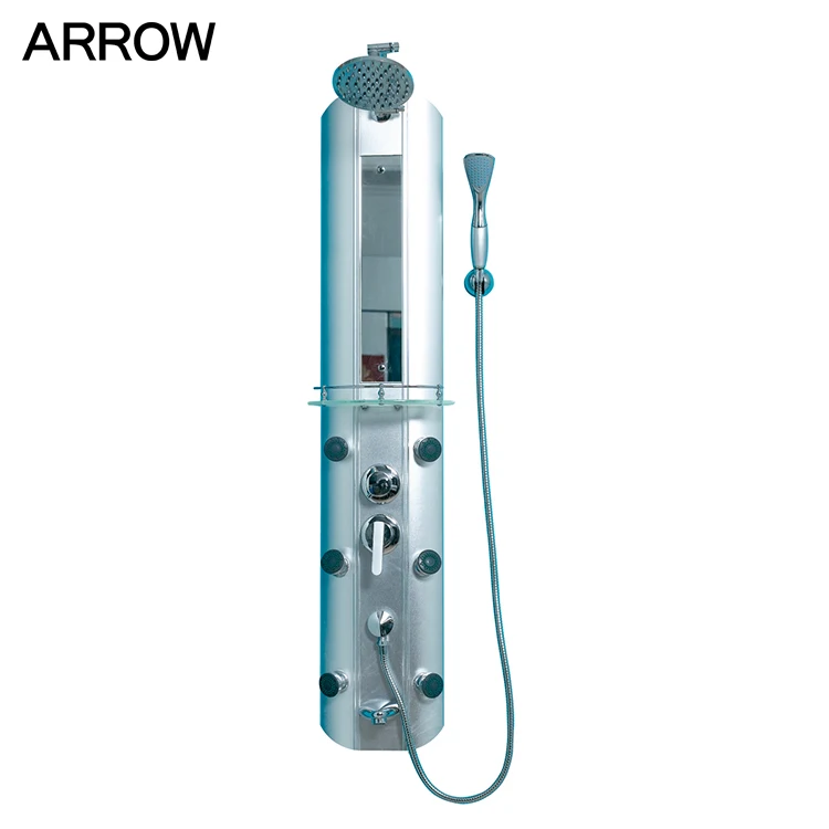Custom Water Heater Acrylic Shower Panel ,Multi-function SHOWER MIXER