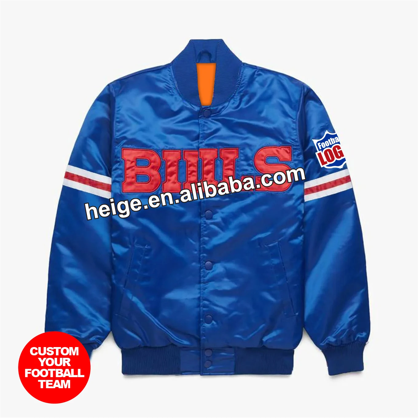Trademark 32 Teams Custom Varsity Jacket Baseball Buttons Thick Polar Button Jackets Outdoor Streetwear Jacket Men