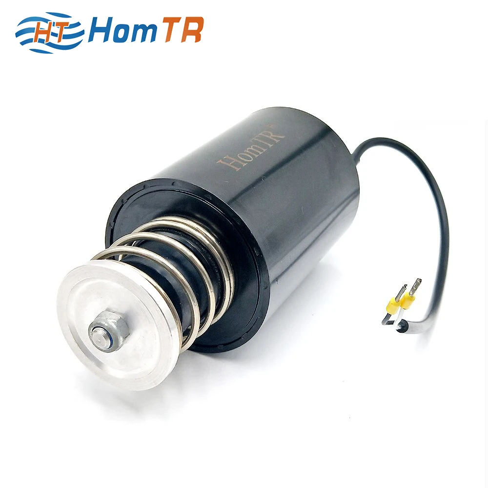 HomTR DC12V Iron Solenoid Valve Tubular Type Iron Fitting Metal Solenoid Valve Sewing Valve Machine