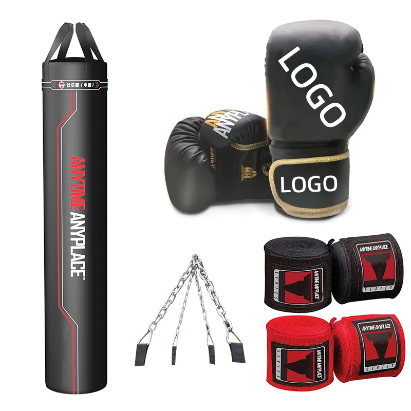 Punching Bag For Kids Incl Boxing Gloves Kick Shield Punching Bag