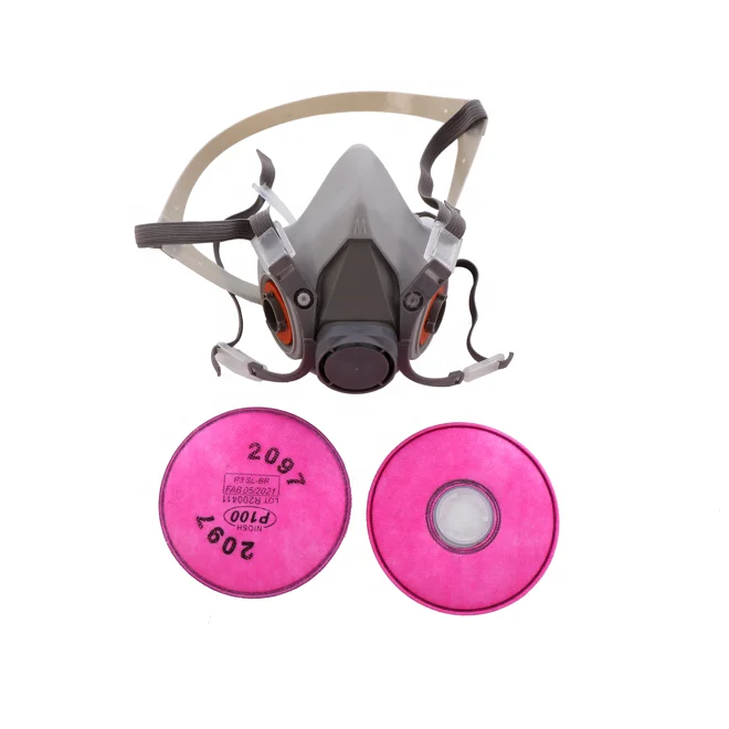 filter  cotton Industrial  Particulate Filter Accessories 2097 filter for 6200 6800 7502