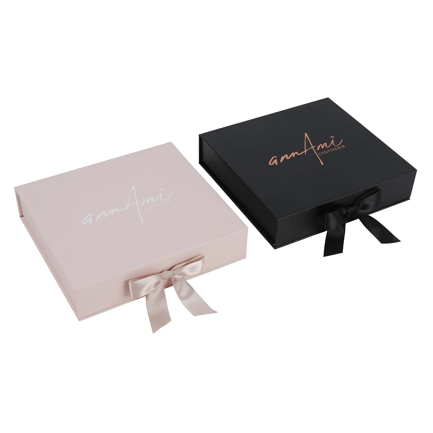 pre made ribbon bows for chocolate box luxury giveaway wedding ramadan chocolate gift packaging box