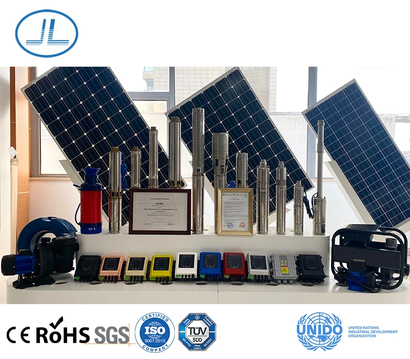 JLP21/19-D120/900 Jilu solar Swimming pool pump surface pump with MPPT controller
