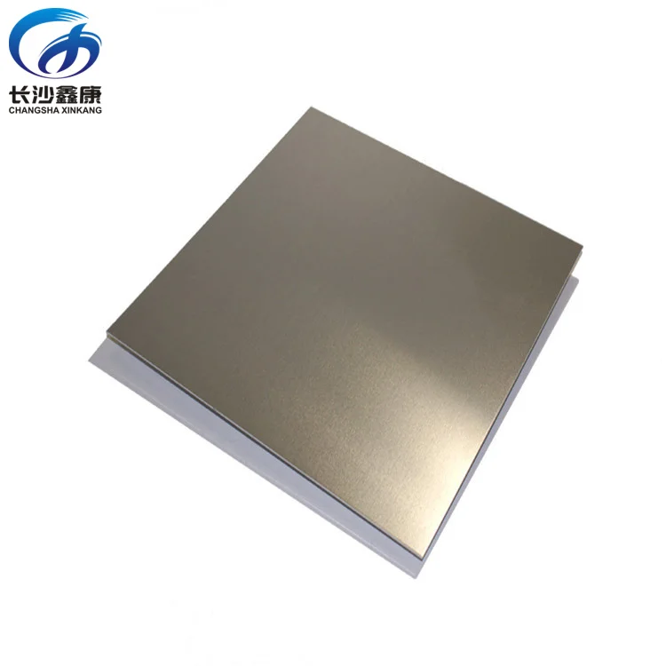 Stock Gr9 3Al2.5V Titanium Alloy Plate Gr10 Gr11 Gr12 Ti5Al2.5Sn Titanium Alloy Sheet Ti6Al5V