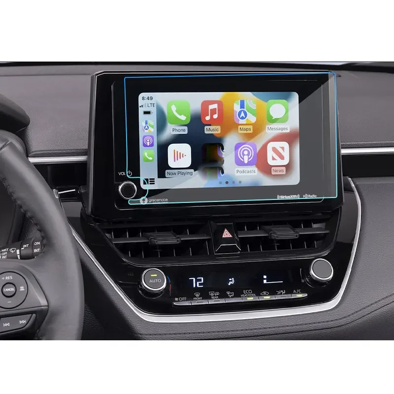 Car Multimedia Player LCD Dashboard Tempered Glass Film For Toyota Corolla Cross 2023 Rav4 Auto Interior Car Accessories