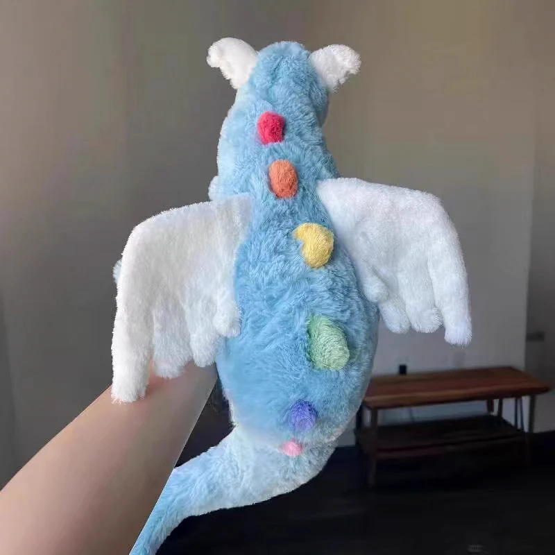 Sky Rainbow Dragon Unisex Dinosaur Stress Relief Toy Birthday Gift with PP Cotton Filling