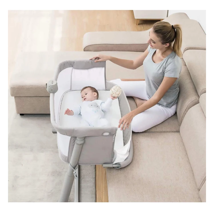 Кровати Ronbei, кроватка для сна, детская кроватка, подключенная к детской кроватке для родителей, детская кроватка