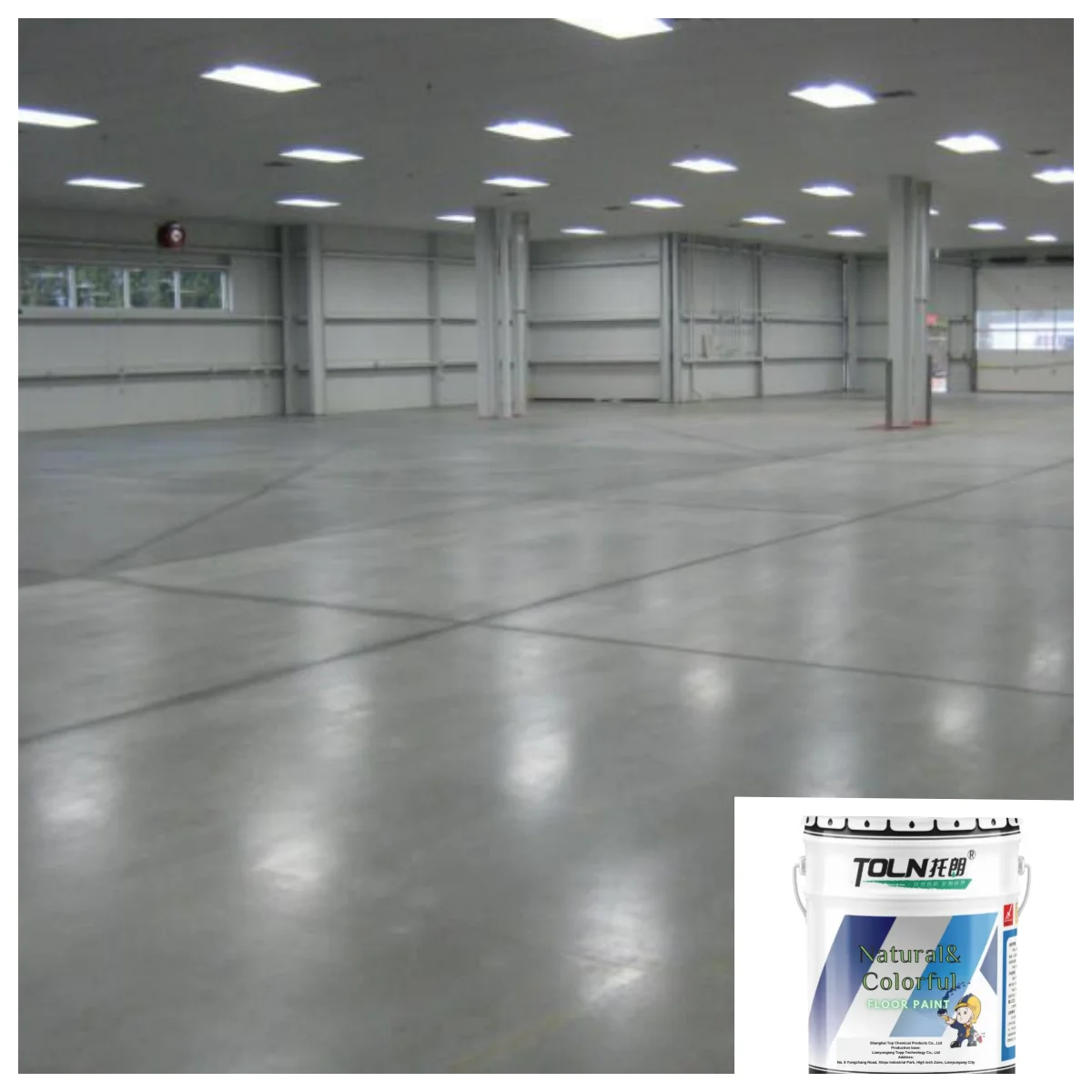 Solvent-free Intermediate Primer Middle Layer Primer Epoxy Resin Floor Coating Paint