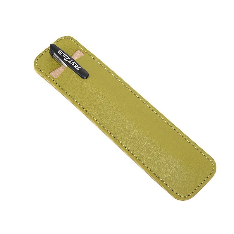 OEM Custom size double-sided flannel microfiber suede drawstring pocket pen storage Multicolor printed pen case