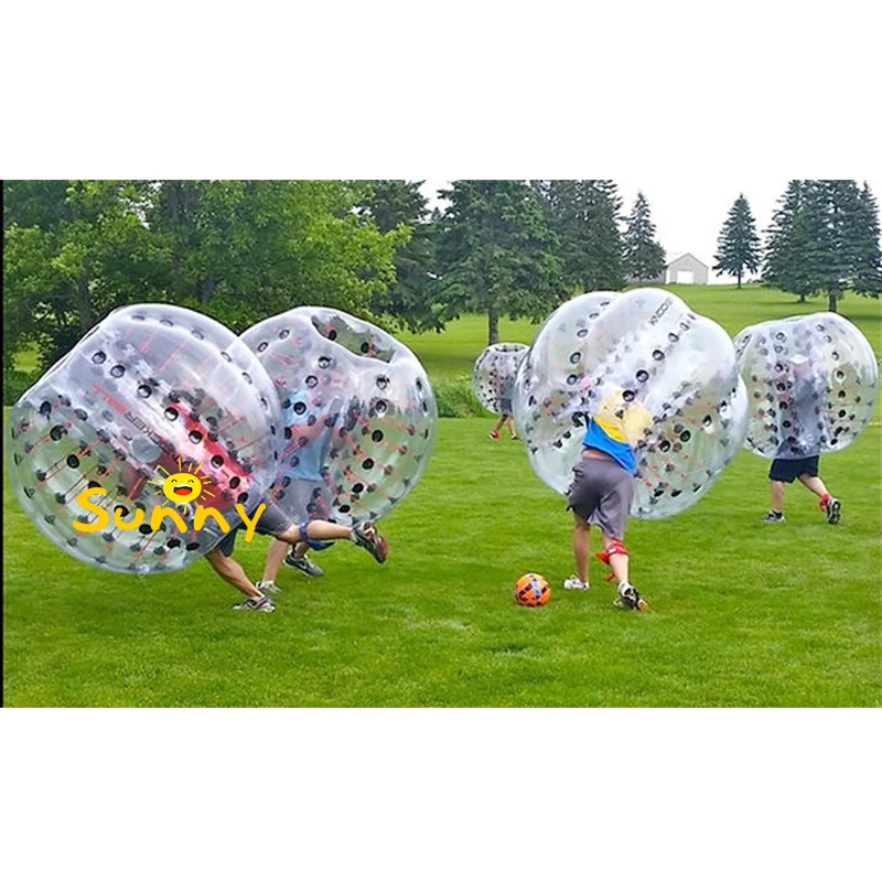 inflatable adult body zorb soccer human bubble bumper ball for football
