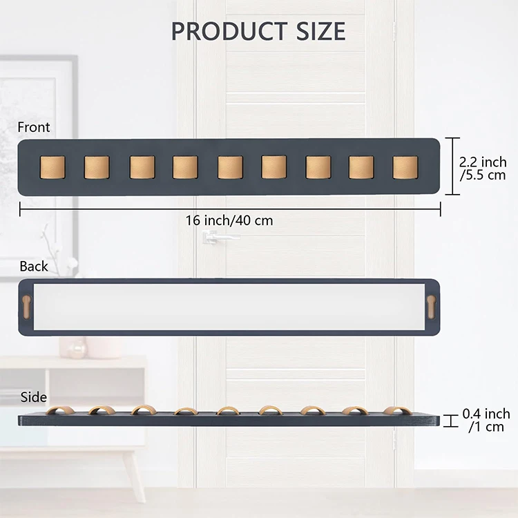 Wholesale Wooden Sunglasses Storage Holder Optical Store Eyeglasses Display Stand Wall Mounted Glasses Display Rack