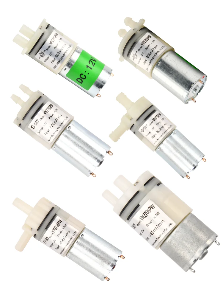 VN2703PW Micro Mini Self-prime Dc Water Pump high Pressure 0.3-1.0l/ min  Diaphragm pump For Beauty Equipment