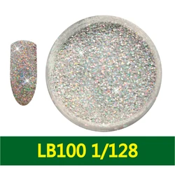 10g/bottle High Quality Laser Glitter Powder Multi Color Glitter Powder For Nail Art Slime