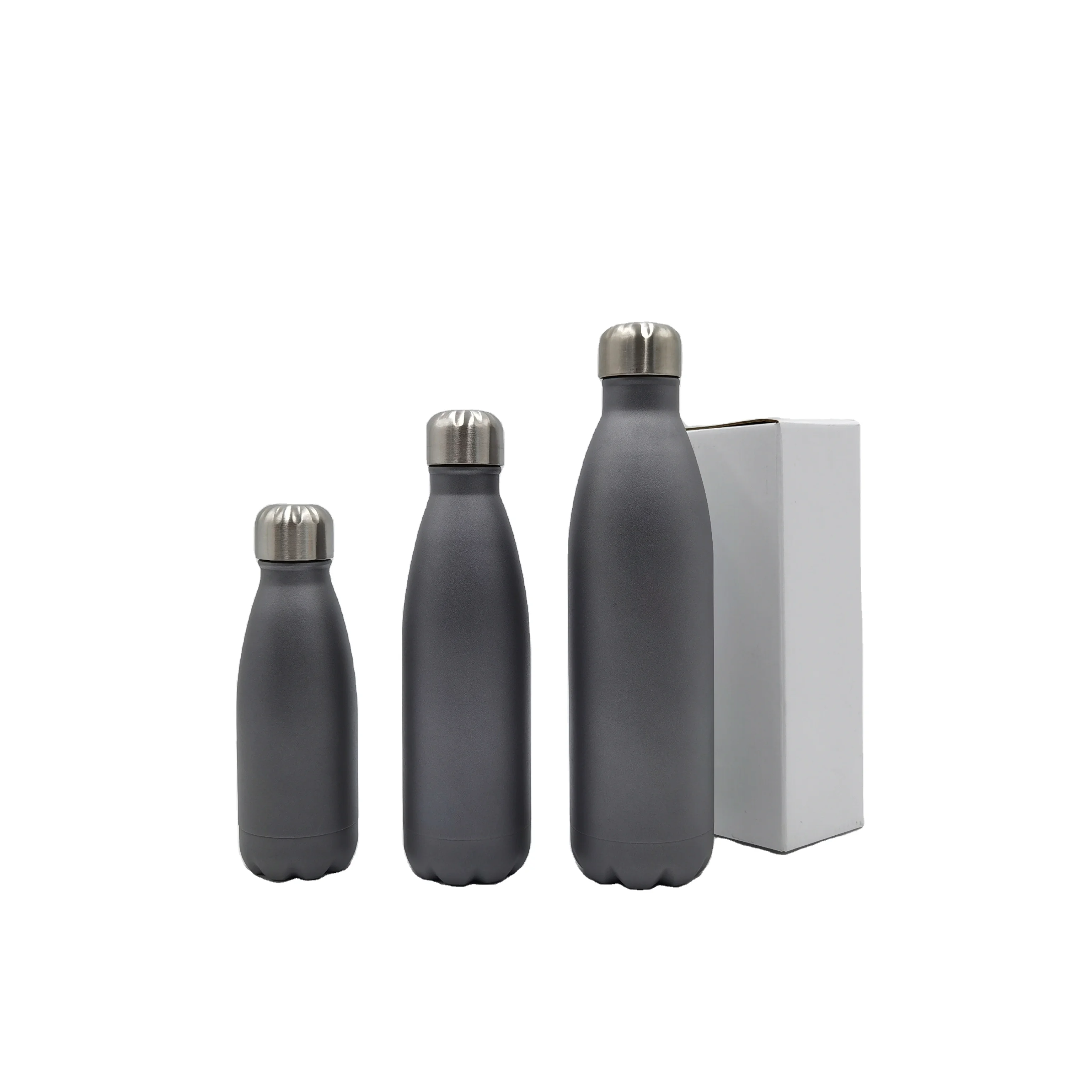 
Double Wall Vacuum Stainless Steel Cup cola shape water bottles stainless sports water bottle steel bottle bpa 
