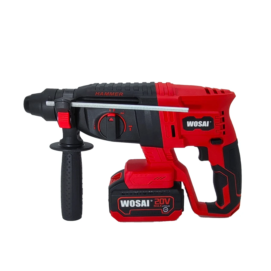 WOSAI Power Tool Kit 20v Professional Cordless Brushless Hammer Drill Wrench Trimmer Blower Power Tools Combo Set Kit