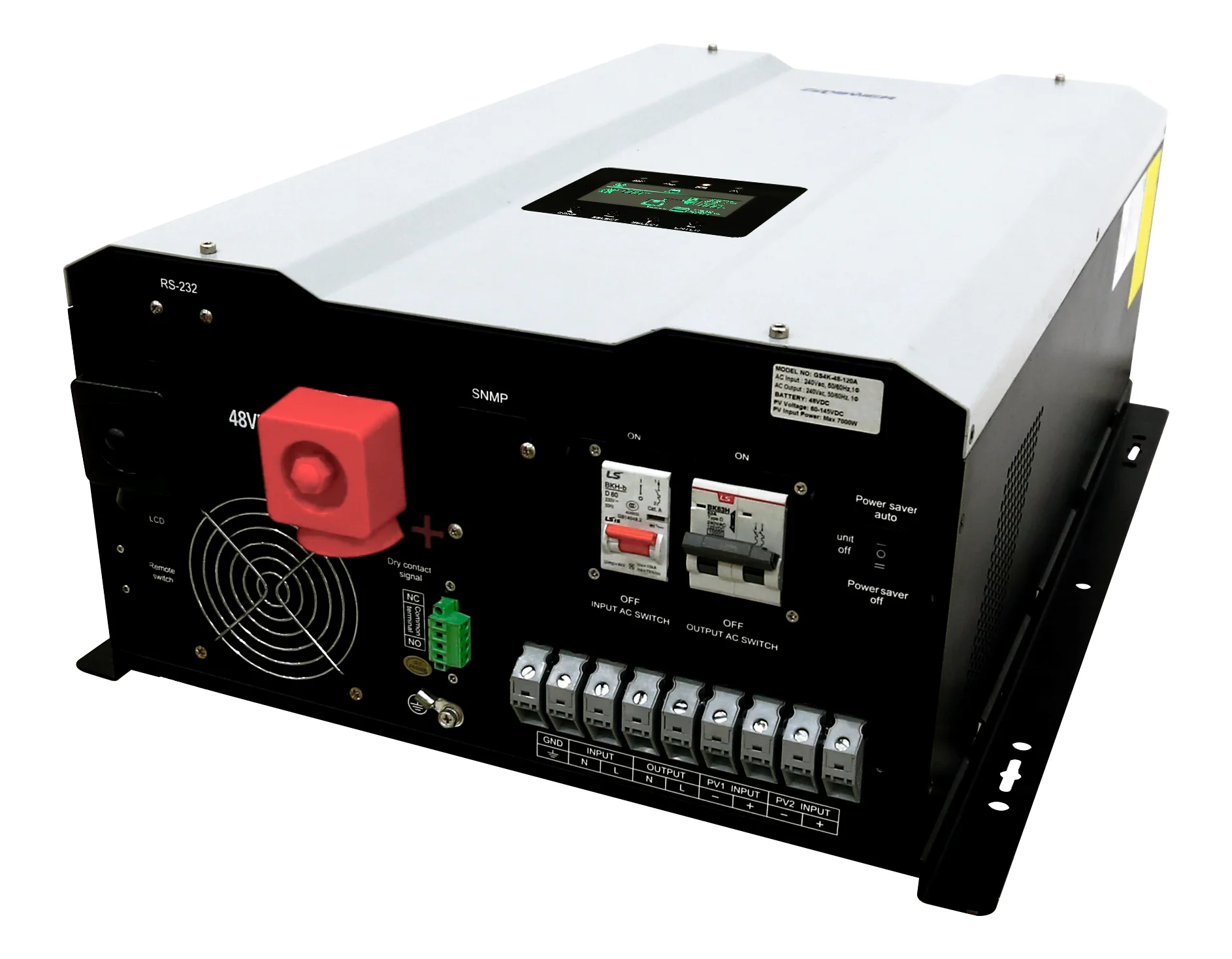 USA off grid split phase inverter 10kw hybrid solar automatic power inverter 6kw hybrid low frequency solar inverter