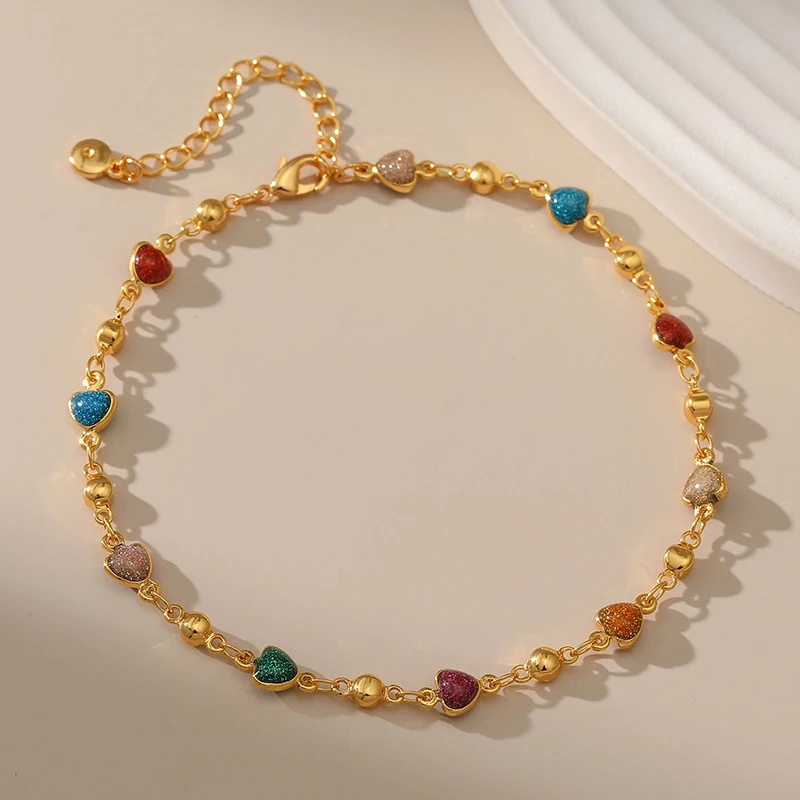 Женский браслет на ногу